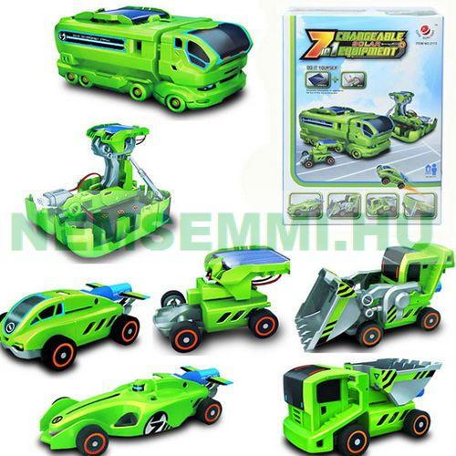 Vásárlás: Green Energy Napelem autó játék 7 az 1-ben napelemes modell építő  Tudományos és ismeretterjesztő játék árak összehasonlítása, Napelem autó  játék 7 az 1 ben napelemes modell építő boltok