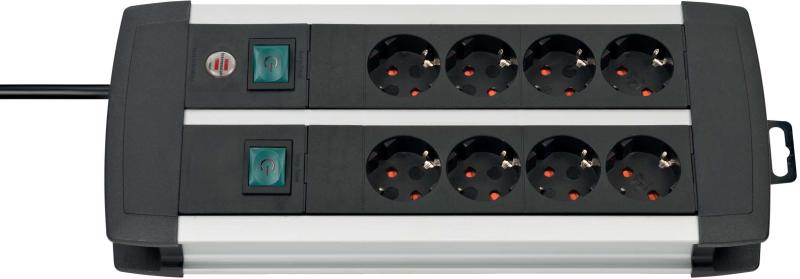 Premium-Alu-Line 8 Plug 3 m Switch (1391000908)