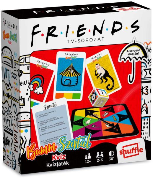 Vásárlás: Friends - Jóbarátok: Bumm, szívtál! kvízjáték Társasjáték árak  összehasonlítása, Friends Jóbarátok Bumm szívtál kvízjáték boltok