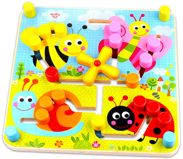 Vásárlás: Tooky Toy Fa állatos labirintus játék (TKC573) Babáknak szóló  játék árak összehasonlítása, Fa állatos labirintus játék TKC 573 boltok