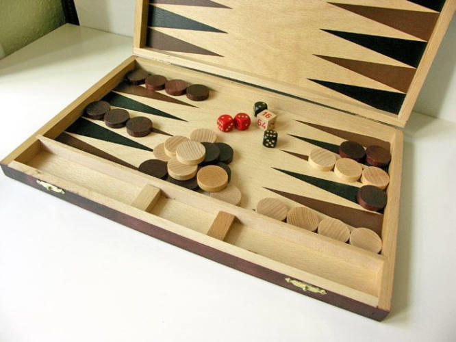 Vásárlás: HOT Games Backgammon fa 46x30 cm (604111) Társasjáték árak  összehasonlítása, Backgammon fa 46 x 30 cm 604111 boltok