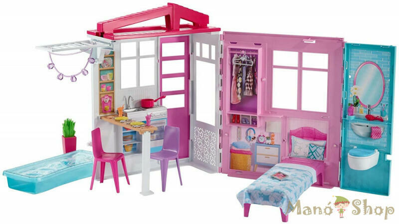 Vásárlás: Mattel Barbie ház - hordozható (GLL69/FXG54) Játékbaba  felszerelés árak összehasonlítása, Barbie ház hordozható GLL 69 FXG 54  boltok