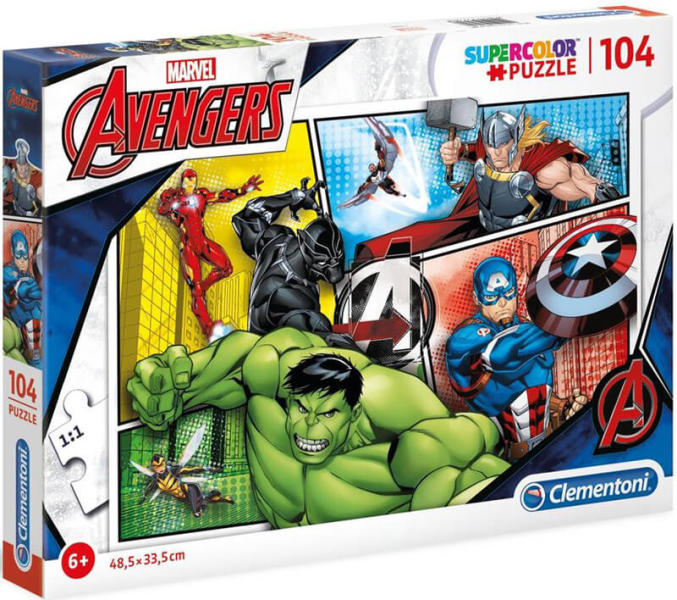 SuperColor - Avengers - Bosszúállók 104 db-os (27284)