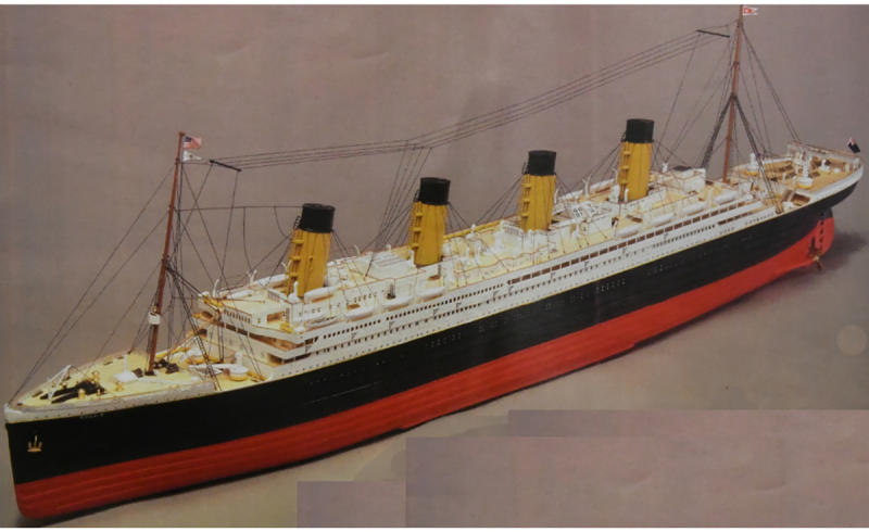 Vásárlás: Titanic Kit No. 1 hajómakett építőkészlet **** Makett árak  összehasonlítása, Titanic Kit No 1 hajómakett építőkészlet boltok
