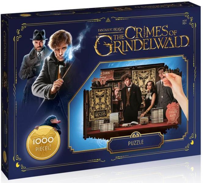Legendás állatok és megfigyelésük Grindelwald bűntettei 1000 db-os (Z0154EU40)