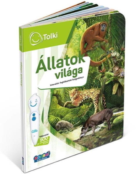 Interaktív foglalkoztató könyv - Állatok világa