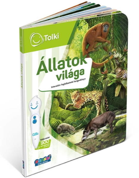 Vásárlás: Tolki Interaktív foglalkoztató könyv - Állatok világa Tudományos  és ismeretterjesztő játék árak összehasonlítása, Interaktív foglalkoztató  könyv Állatok világa boltok