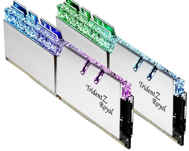 G.SKILL Trident Z Royal 64GB (2x32GB) DDR4 3200MHz F4-3200C14D-64GTRS  memória modul vásárlás, olcsó Memória modul árak, memoria modul boltok