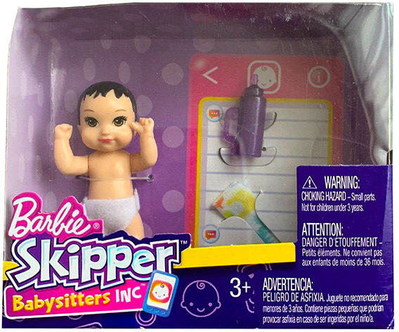 Vásárlás: Mattel Barbie - Skipper Babysitters - Fekete hajú kisbaba (FHY77)  Barbie baba árak összehasonlítása, Barbie Skipper Babysitters Fekete hajú  kisbaba FHY 77 boltok
