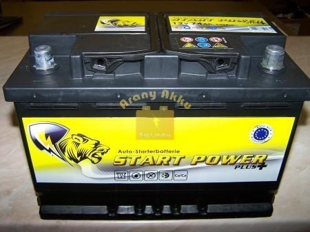 Start Power AGM Start-Stop 105Ah 910A right+ vásárlás, Autó akkumulátor  bolt árak, akciók, autóakku árösszehasonlító