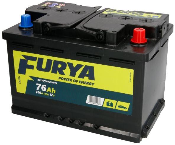 FURYA 76Ah 720A right+ (Acumulator auto) - Preturi