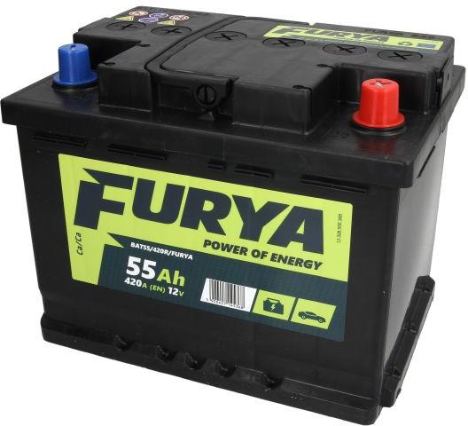 FURYA 55Ah 420A right+ (Acumulator auto) - Preturi