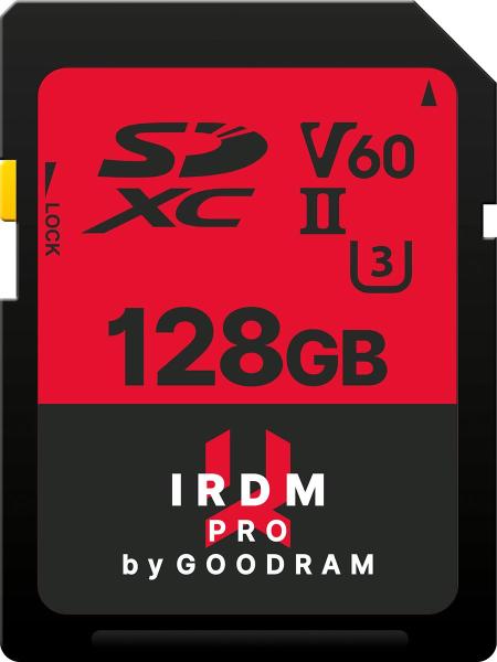 GOODRAM SDXC 128GB V60/UHS-II/ U3 (IRP-S6B0-1280R12) (Card memorie) -  Preturi