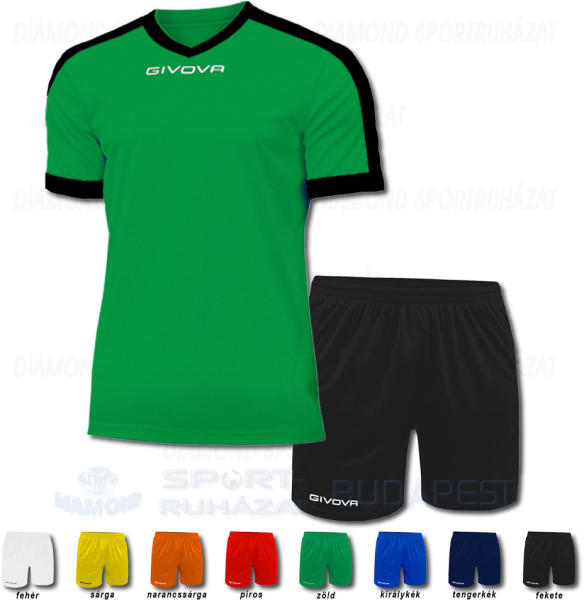 Vásárlás: GIVOVA REVOLUTION & ONE SET futball mez + nadrág SZETT -  zöld-fekete Focimez árak összehasonlítása, REVOLUTION ONE SET futball mez  nadrág SZETT zöld fekete boltok