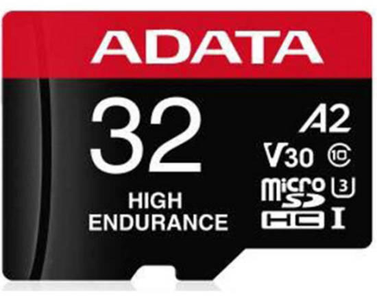 ADATA microSDHC High Endurance 32GB C10/UHS-I/U3/V30 AUSDH32GUI3V30SHA2-RA1  (Card memorie) - Preturi