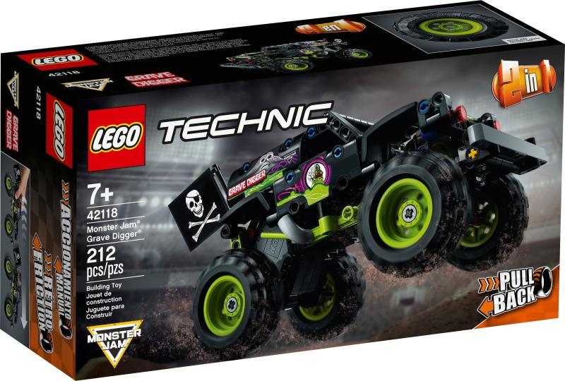 Vásárlás: LEGO® Technic - Monster Jam - Grave Digger (42118) LEGO árak  összehasonlítása, Technic Monster Jam Grave Digger 42118 boltok