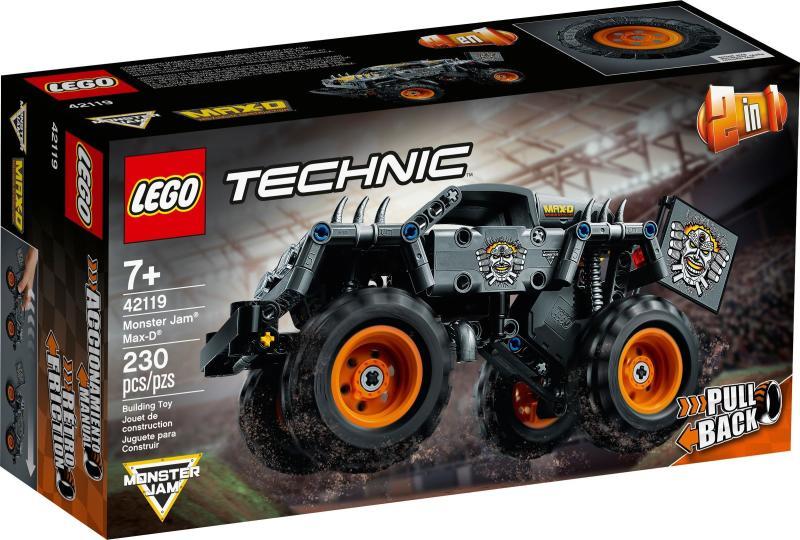 Vásárlás: LEGO® Technic - Monster Jam -Max-D (42119) LEGO árak  összehasonlítása, Technic Monster Jam Max D 42119 boltok