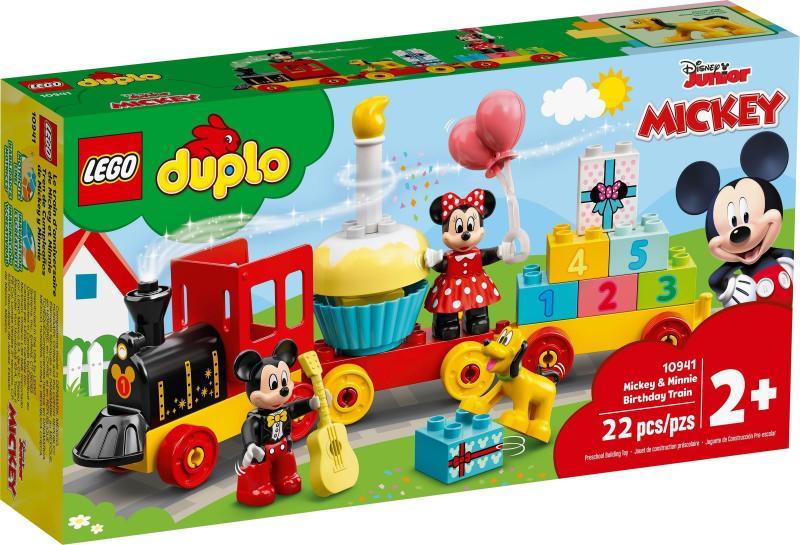 Vásárlás: LEGO® DUPLO® - Disney™ - Mickey és Minnie születésnapi vonata  (10941) LEGO árak összehasonlítása, DUPLO Disney Mickey és Minnie  születésnapi vonata 10941 boltok