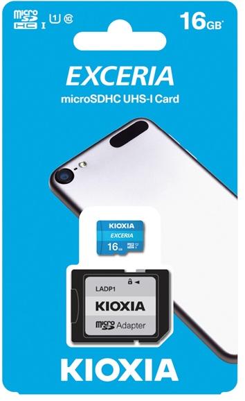 Toshiba KIOXIA microSD Exceria 16GB C10/UHS-I LMEX1L016GG2 (Card memorie) -  Preturi