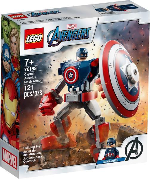 Vásárlás: LEGO® Super Heroes - Amerika kapitány páncélozott robotban  (76168) LEGO árak összehasonlítása, Super Heroes Amerika kapitány  páncélozott robotban 76168 boltok