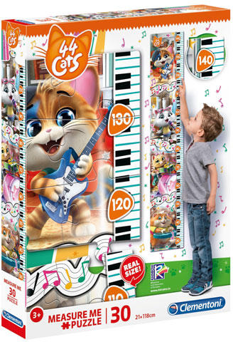 44 csacska macska fali mérce puzzle 30 db-os (20336)