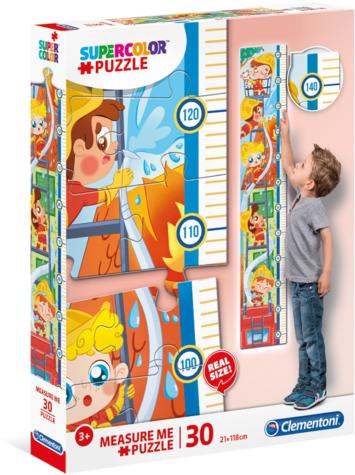 Tűzoltók fali mérce puzzle 30 db-os (20330)
