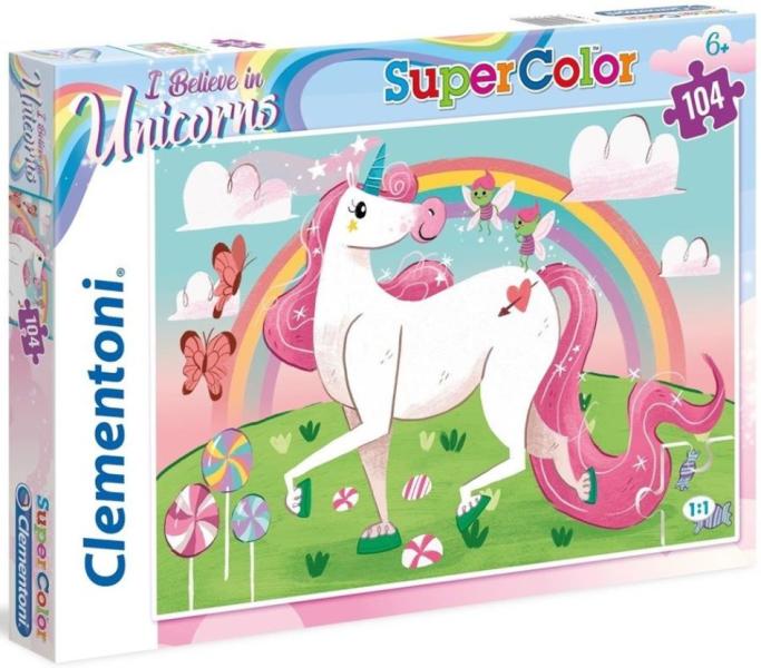 SuperColor - Vidám unikornisok 104 db-os (27109)