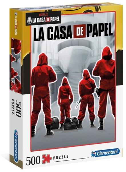 La Casa de Papel - A nagy pénzrablás 500 db-os (35084)