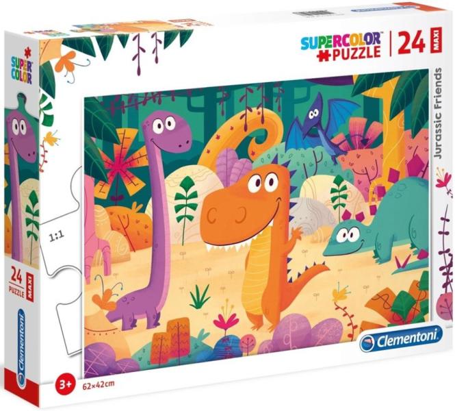 Dínó barátok maxi puzzle 24 db-os (28506)