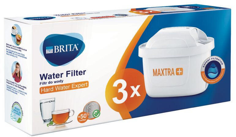 BRITA Filtru de apa Maxtra+ Hard Water Expert 3 (Hard Water Expert 3 szt) -  vexio (Rezerva filtru cana) - Preturi