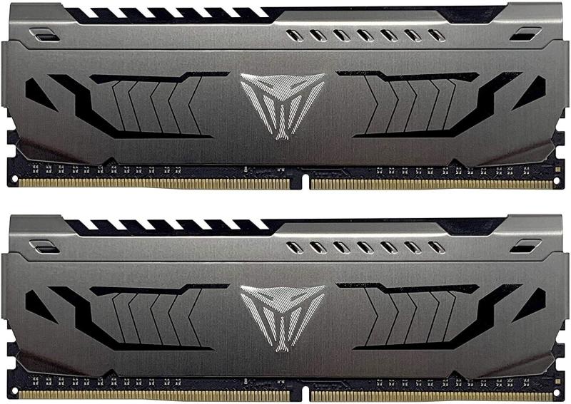 メモリー Patriot Viper Steel DDR4-3600MHz 64GB Patriot Viper Steel 64GB (2x32GB) DDR4 3600Mhz PVS464G360C8K