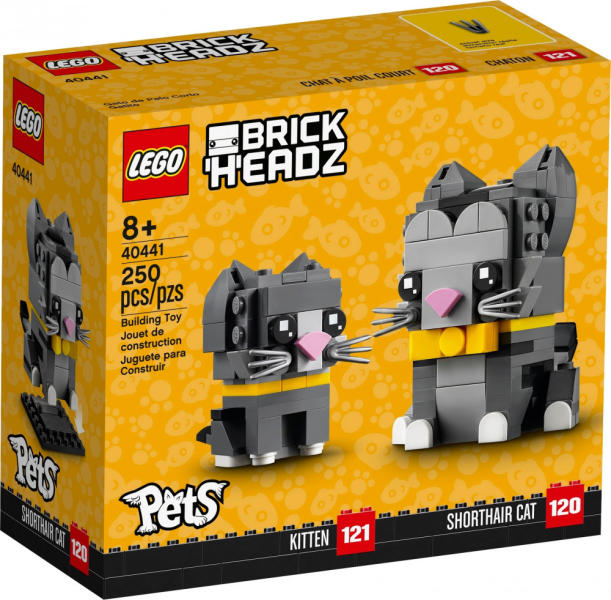 Vásárlás: LEGO® Brickheadz - Rövidszőrű macskák (40441) LEGO árak  összehasonlítása, Brickheadz Rövidszőrű macskák 40441 boltok