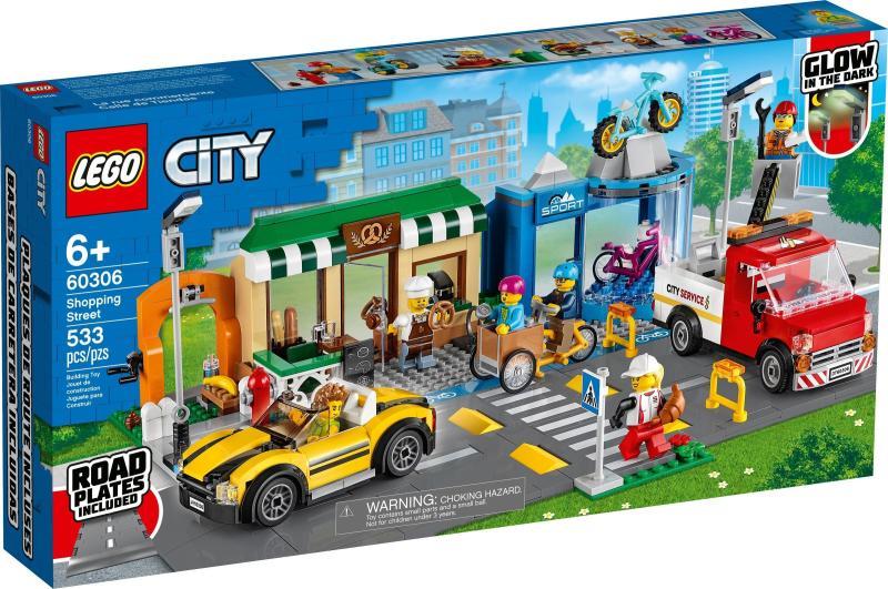 Vásárlás: LEGO® City - Bevásárlóutca (60306) LEGO árak összehasonlítása,  City Bevásárlóutca 60306 boltok