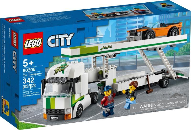 Vásárlás: LEGO® City - Autószállító (60305) LEGO árak összehasonlítása,  City Autószállító 60305 boltok