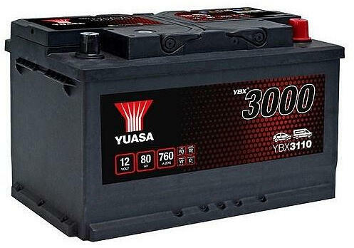 80Ah 720A left+ (YBX3110)