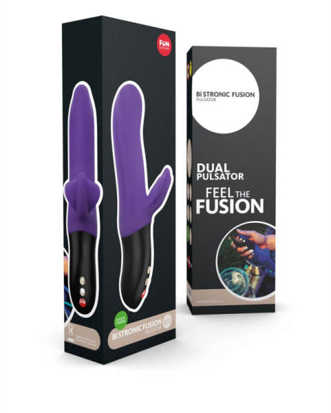 FUN FACTORY Vibrator Rabbit Bi Stronic Fusion Pulsator, Violet 22cm ( Vibrator) - Preturi