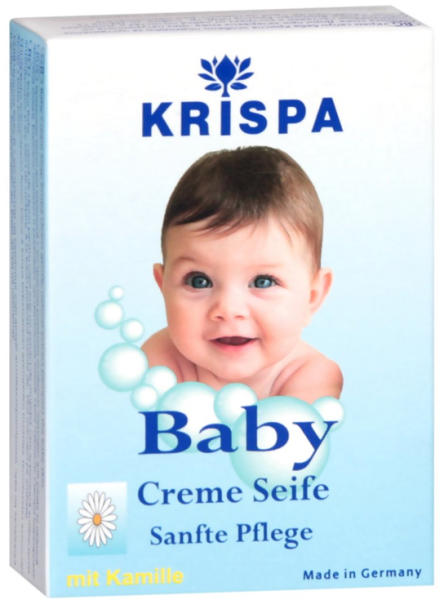 Kappus Krispa бебешки сапун, 100гр Сапун, течен сапун Цени, оферти и  мнения, списък с магазини, евтино Kappus Krispa бебешки сапун, 100гр