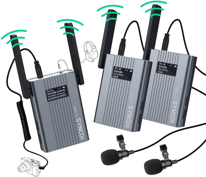 SYNCO WMic-TS Lavaliera Dubla Wireless UHF (Microfon) - Preturi