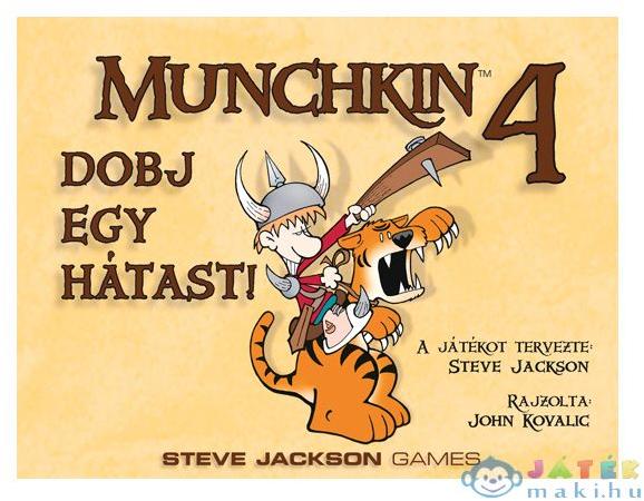 Munchkin 4 - Dobj egy hátast!