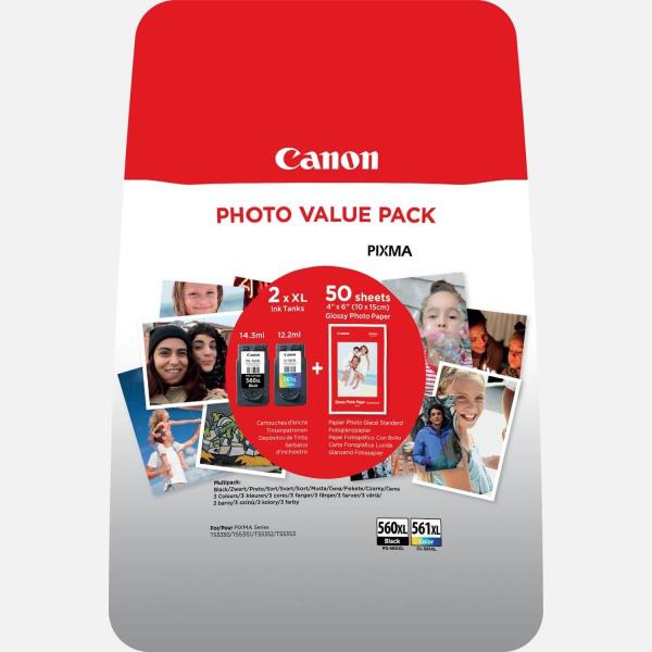 PG-560XL + CL-561XL Multipack (3712C004AA)