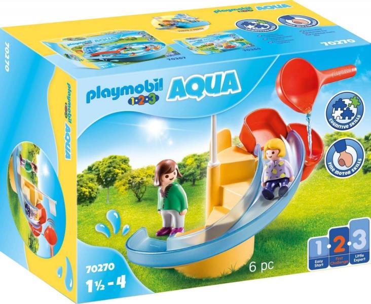 Vásárlás: Playmobil 1.2.3 Aqua - Vízi csúszda (70270) Playmobil árak  összehasonlítása, 1 2 3 Aqua Vízi csúszda 70270 boltok