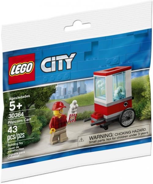 Vásárlás: LEGO® City - Pattogatott kukoricás kocsi (30364 ) LEGO  alkatrészek árak összehasonlítása, City Pattogatott kukoricás kocsi 30364  boltok