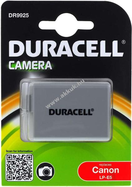 Duracell akku Canon EOS 500D (Prémium termék) vásárlás, olcsó Fényképező,  kamera akkumulátor árak, akciók