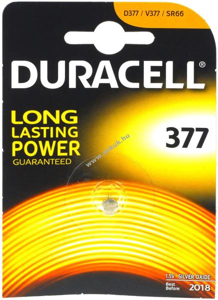 Vásárlás: Duracell gombelem típus V377 1db/csom Egyszer használatos elem  árak összehasonlítása, gombelem típus V 377 1 db csom boltok