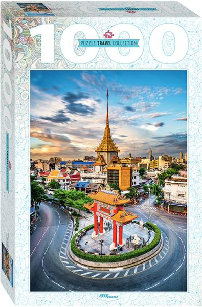 Step Puzzle - Puzzle Chinatown in Bangkok, Thailand - 1 000 piese (Puzzle)  - Preturi