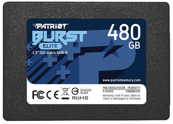 Vásárlás: Patriot 2.5 Burst Elite 480GB SATA3 (PBE480GS25SSDR) Belső SSD  meghajtó árak összehasonlítása, 2 5 Burst Elite 480 GB SATA 3 PBE 480 GS 25  SSDR boltok