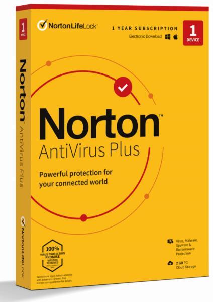 Norton Antivirus Plus 2GB HUN (1 User/1 Device/1 Year) (21416693)
