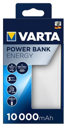 Vásárlás: VARTA Energy 10000 mAh (VHAK10) Power bank, külső akkumulátor  árak összehasonlítása, Energy 10000 mAh VHAK 10 boltok