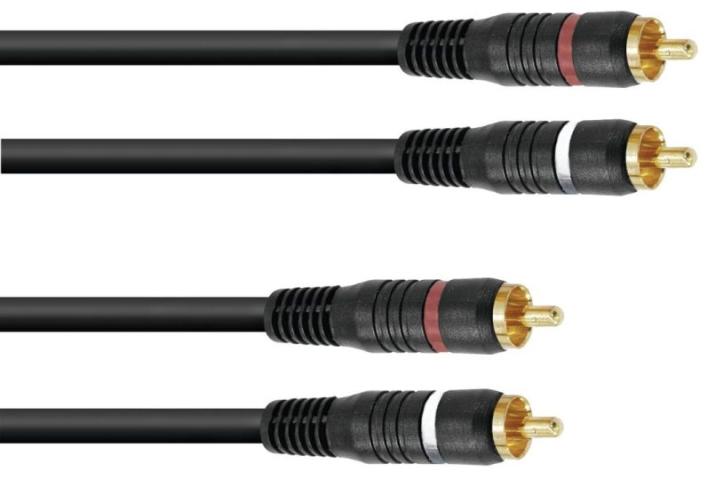 Vásárlás: Omnitronic - RCA cable 2x2 10m Video kábel árak összehasonlítása,  RCA cable 2 x 2 10 m boltok