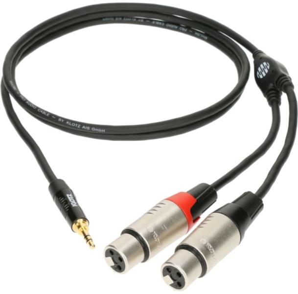 Vásárlás: KLOTZ - JACK-XLR 1, 8 m Klotz fémházas aranyozott 3, 5/JACK3  2xNeutrik XLR3F csatlakozók + PCD202-Z fekete kábel Audio kábel árak  összehasonlítása, JACK XLR 1 8 m Klotz fémházas aranyozott 3